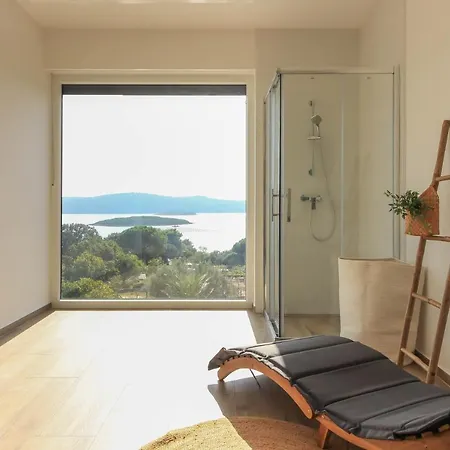 New Modern Luxury Near The With Sea View, Pool, Sauna , Bbq And Playground By Wiibuk Villa Pomer