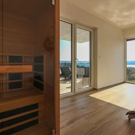 New Modern Luxury Near The With Sea View, Pool, Sauna , Bbq And Playground By Wiibuk Villa *