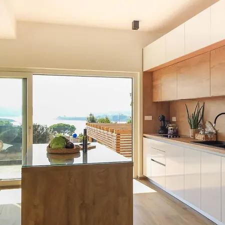 Villa New Modern Luxury Near The With Sea View, Pool, Sauna , Bbq And Playground By Wiibuk