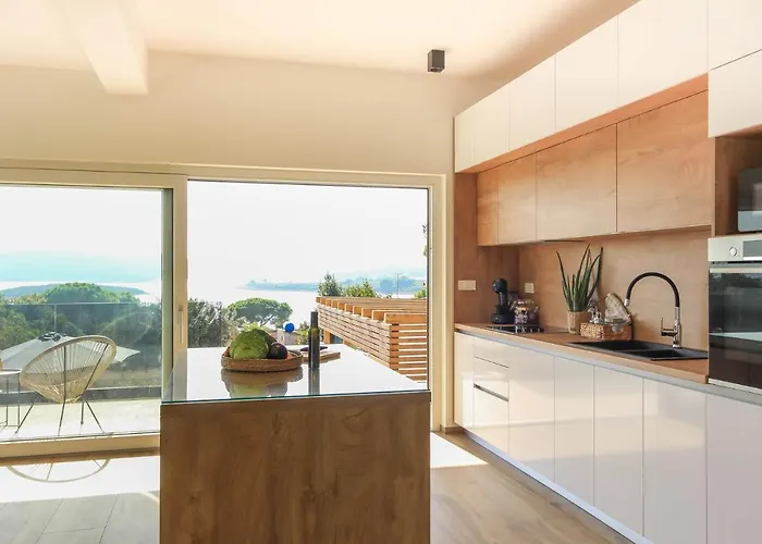 Villa New Modern Luxury Near The With Sea View, Pool, Sauna , Bbq And Playground By Wiibuk