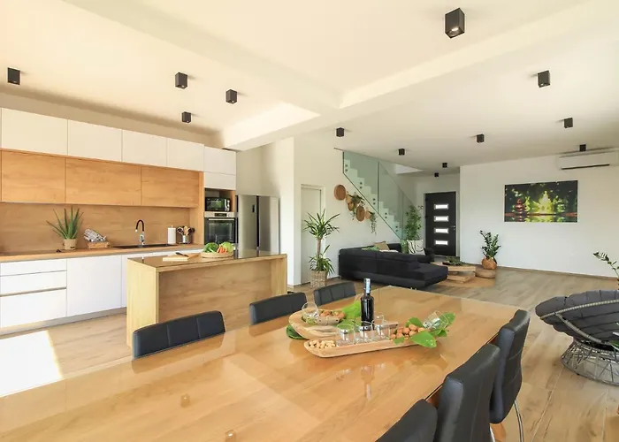 New Modern Luxury Near The With Sea View, Pool, Sauna , Bbq And Playground By Wiibuk Villa *