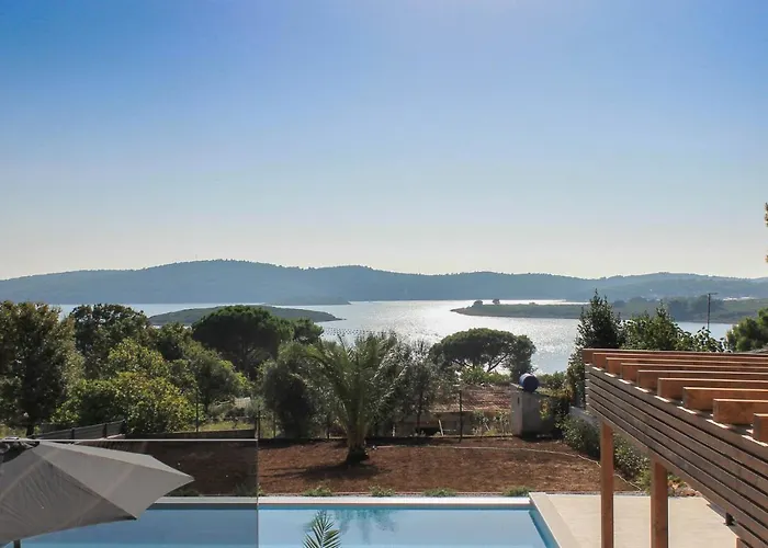 Villa New Modern Luxury Near The With Sea View, Pool, Sauna , Bbq And Playground By Wiibuk